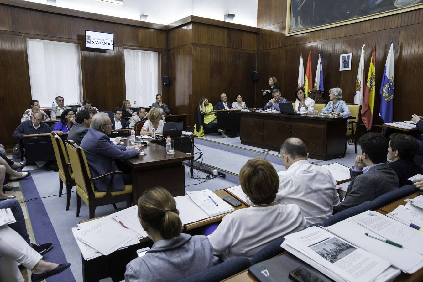 Pleno del Ayuntamiento de Santander, de este jueves 29 de junio