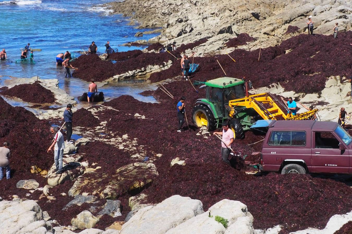 La caloca desembarca en La Maruca