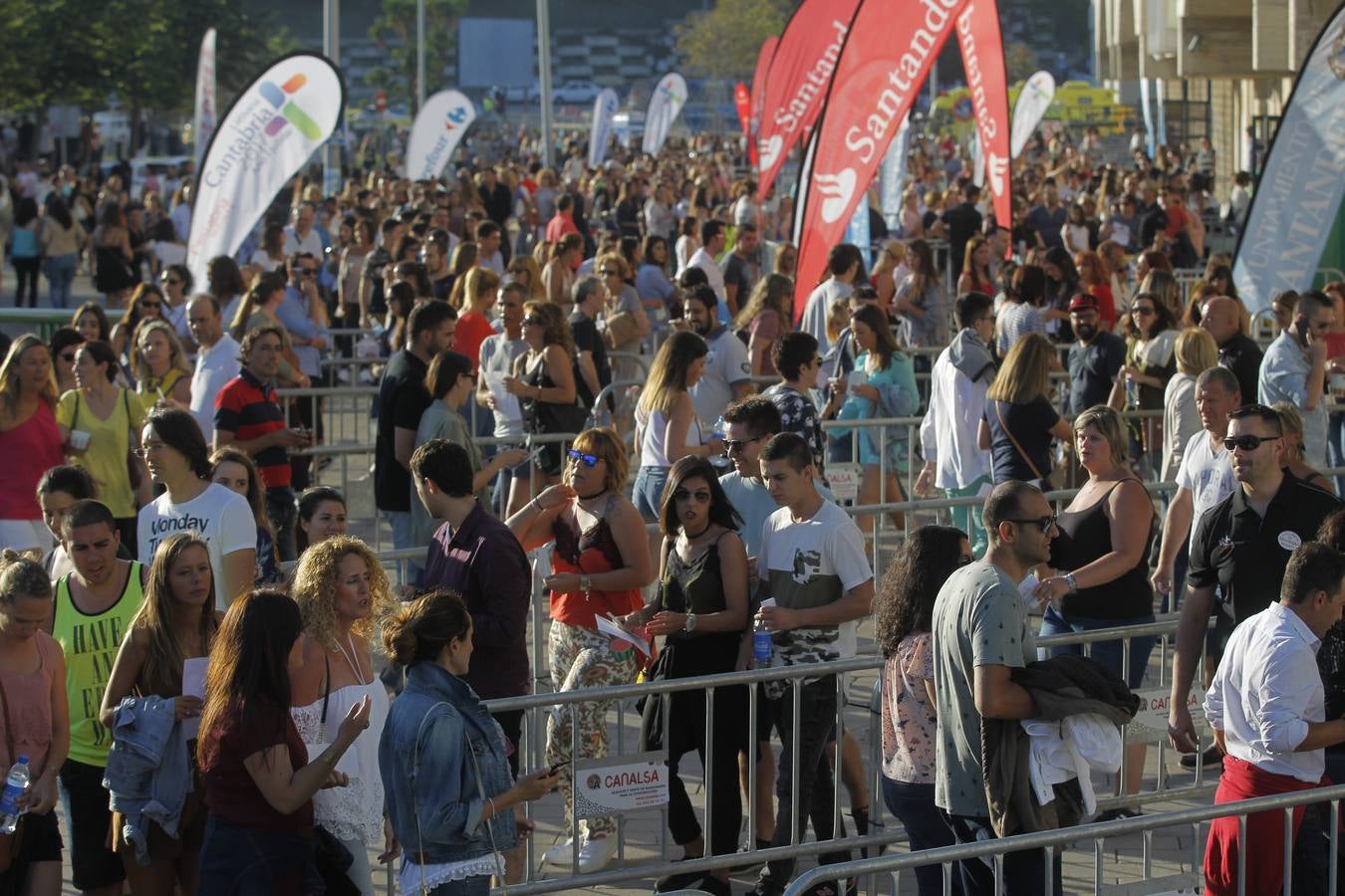 El Sardinero comienza a calentar motores para el concierto de Enrique Iglesias