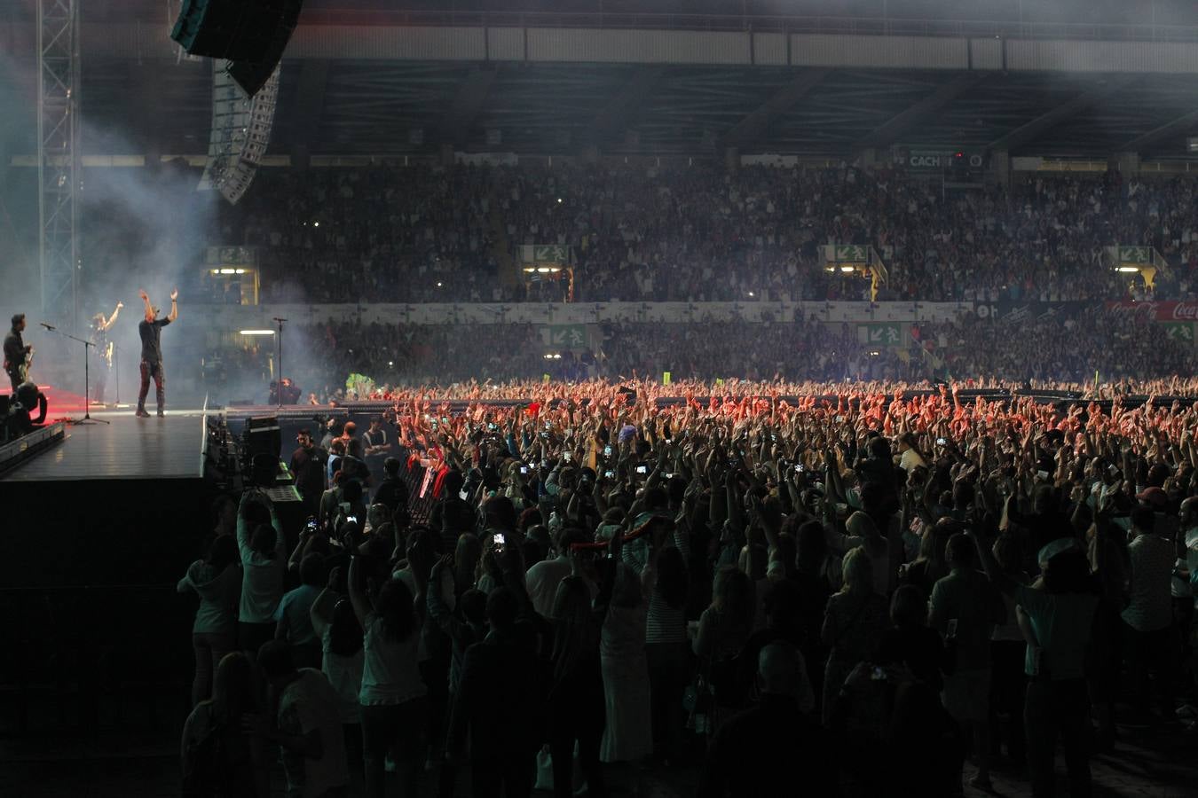 Enrique Iglesias llena El Sardinero