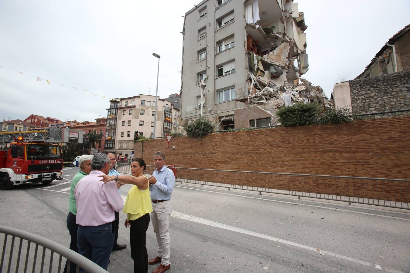 La alcaldesa de Santander, Gema Igual, y el concejal de Urbanismo, César Díaz, han valorado la situación