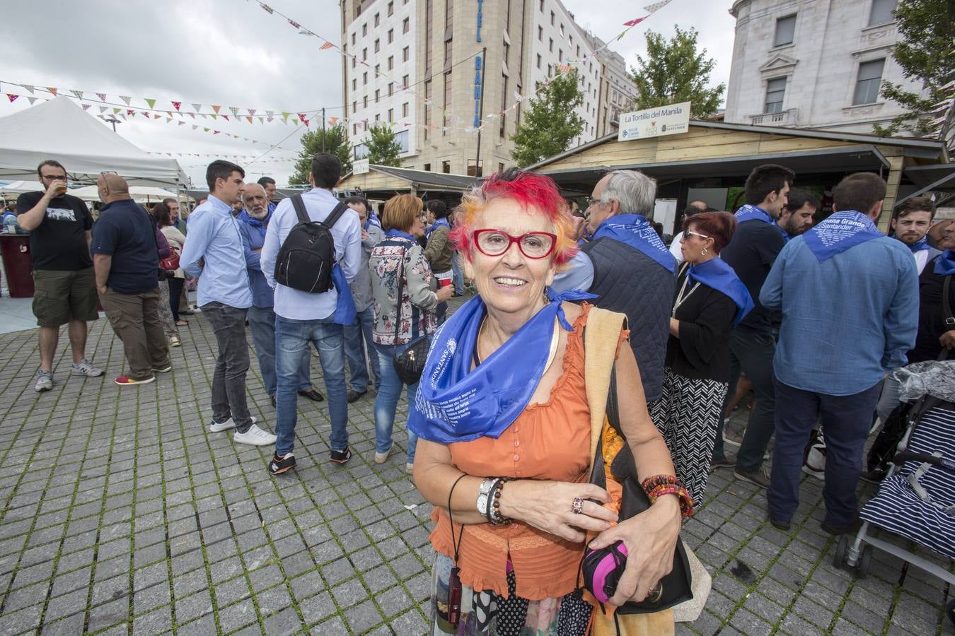 La apertura de las casetas, el chupinazo y el desfile forman parte de las fiestas de la Semana Grande de Santander