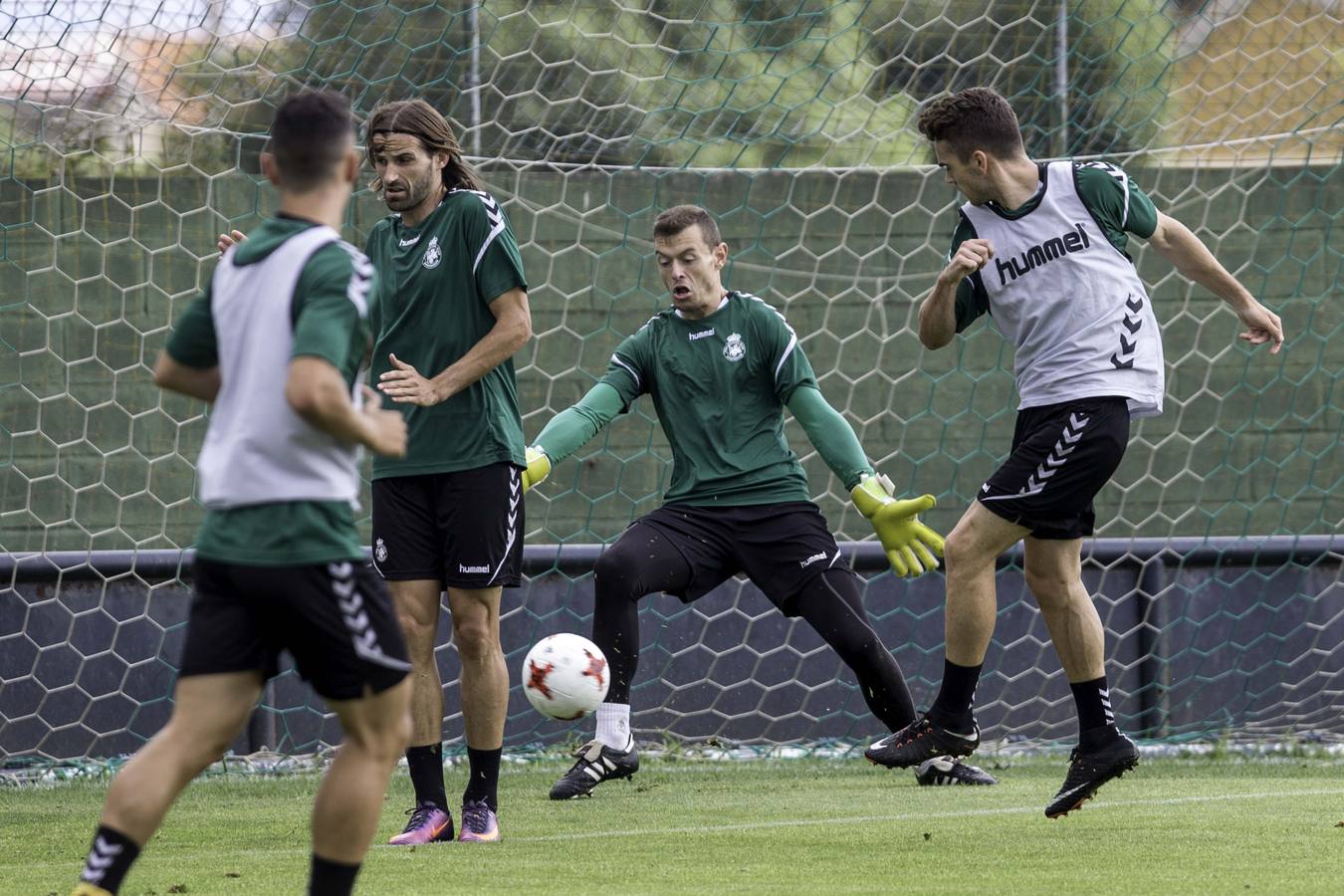 Entrenamiento en La Albericia