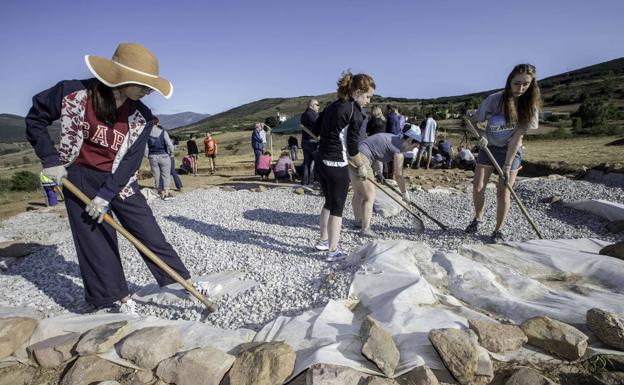 Imagen. Campo de trabajo en Camesa