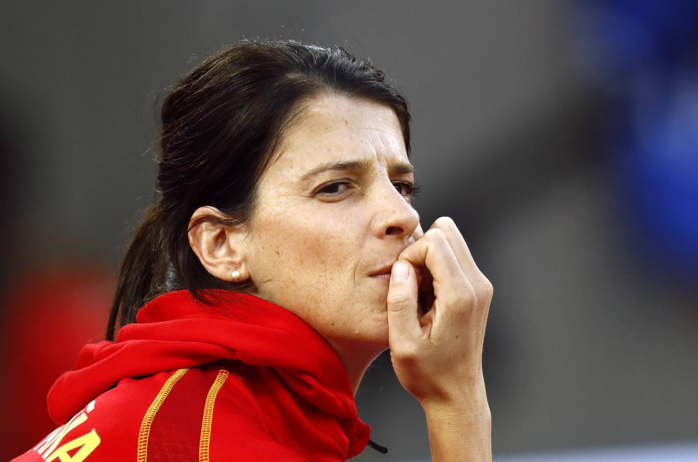 Ruth Beitia, en la calificación