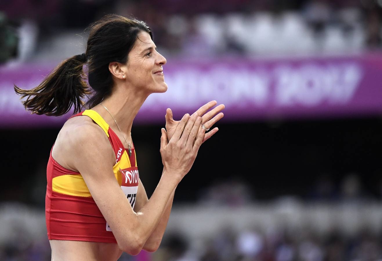 Ruth Beitia, en la calificación