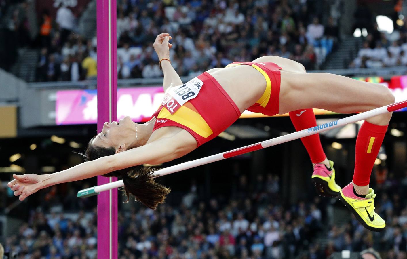 Ruth Beitia, en la calificación