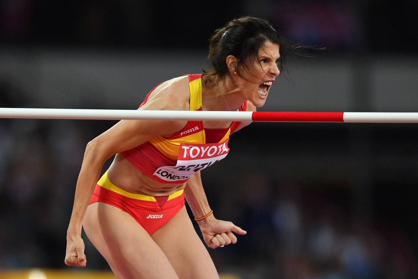 Ruth Beitia, en la calificación