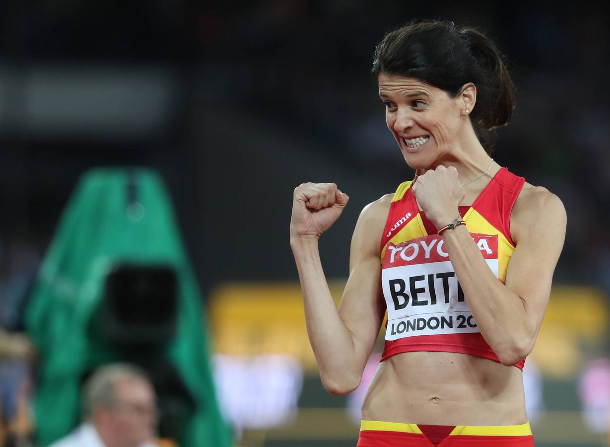 Ruth Beitia, en la calificación