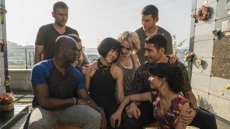 Los protagonistas de 'Sense8'.