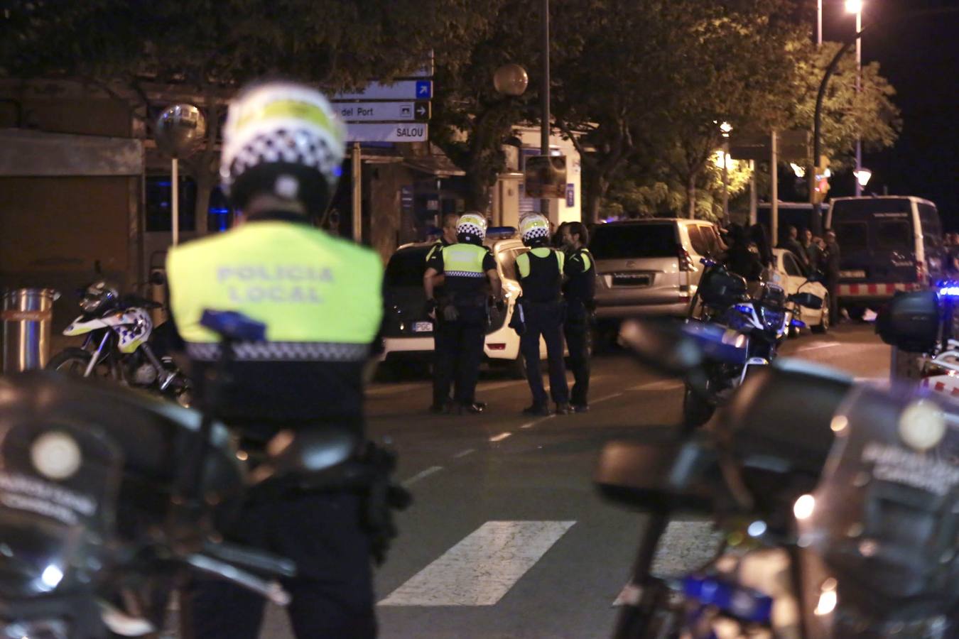 Cinco terroristas abatidos cuando pretendían otro atropello masivo en Cambrils