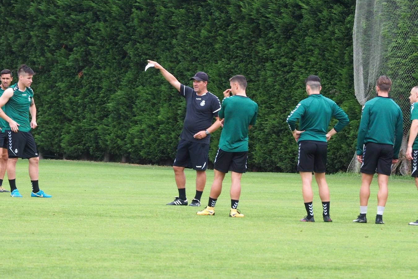 Entrenamiento previo al debut