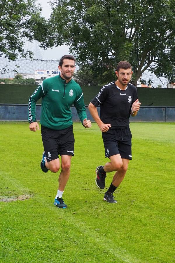 Entrenamiento previo al debut