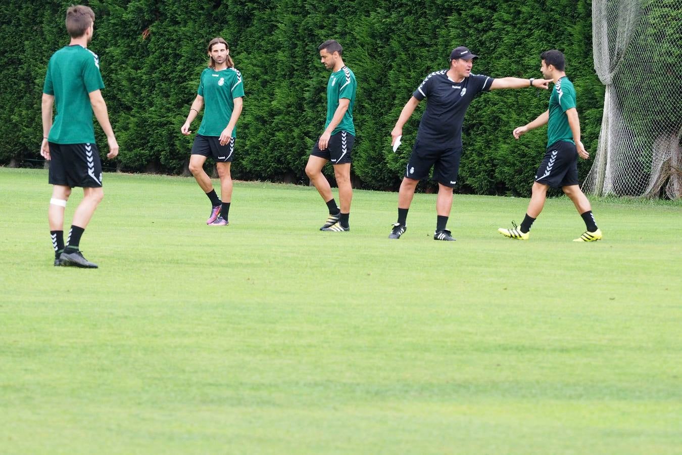 Entrenamiento previo al debut