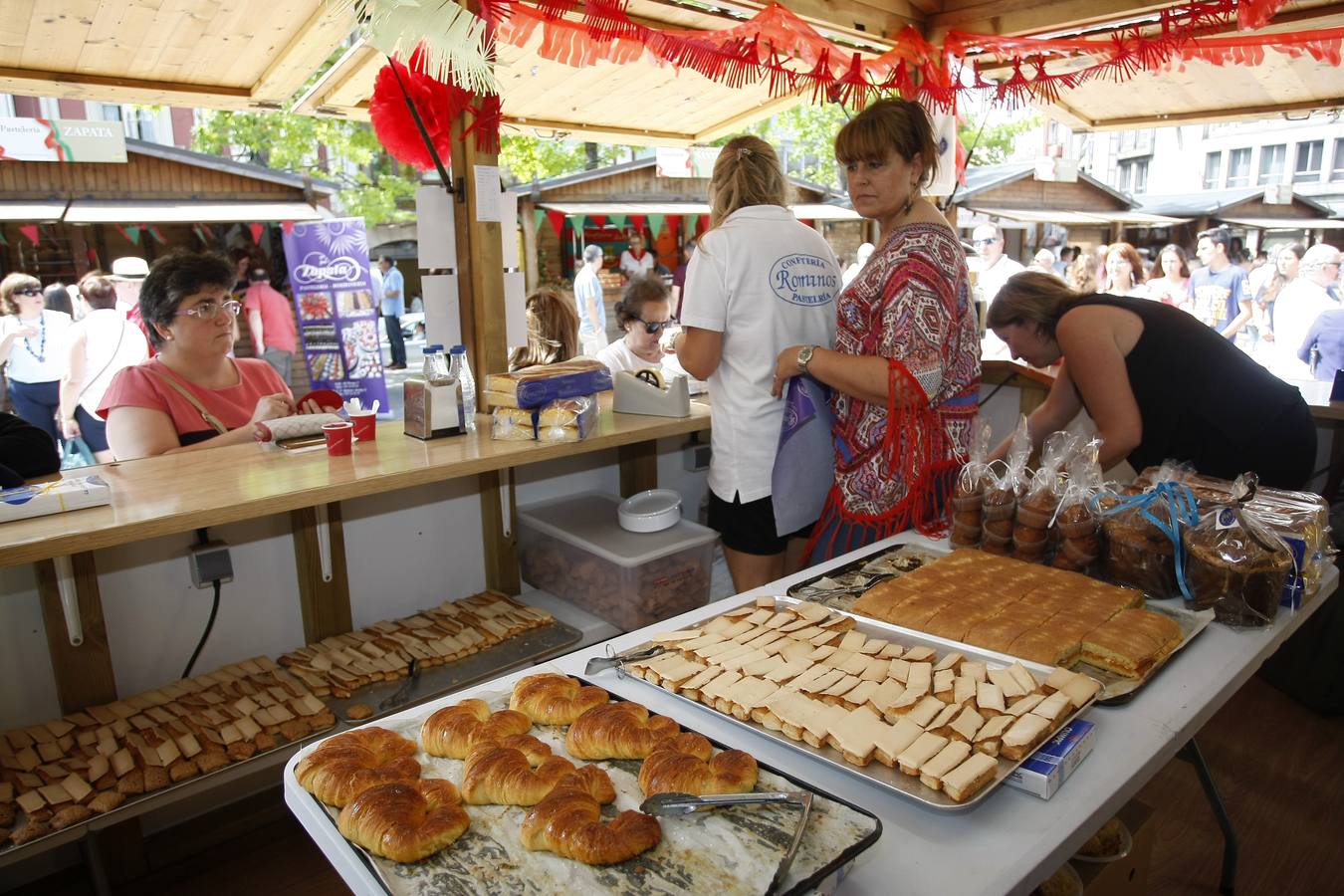 Una feria del hojaldre multitudinaria