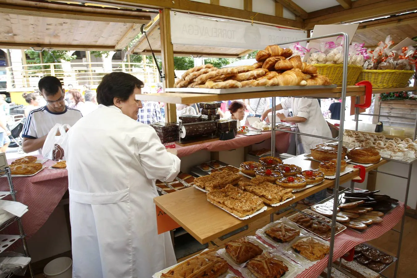 Una feria del hojaldre multitudinaria