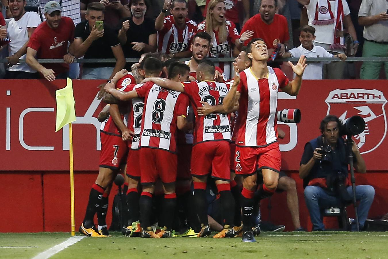 Empate entre Girona y Atlético en el debut del equipo catalán en Primera.