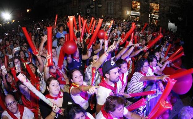 Imagen del concierto de Chenoa.