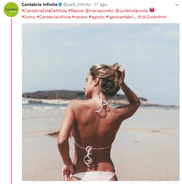 El Gobierno retira una imagen publicitaria criticada por sexista