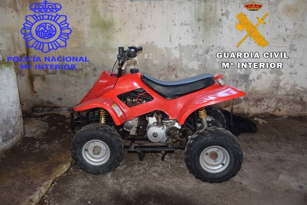 Cuatro perros, un pony y un quad vuelven a sus legítimos dueños tras la detención de los autores de media docena de robos