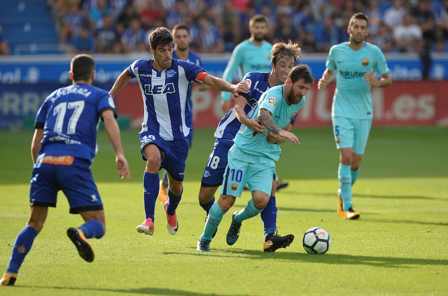 El conjunto de Valverde se llevó la victoria a domicilio en Vitoria por 0-2.