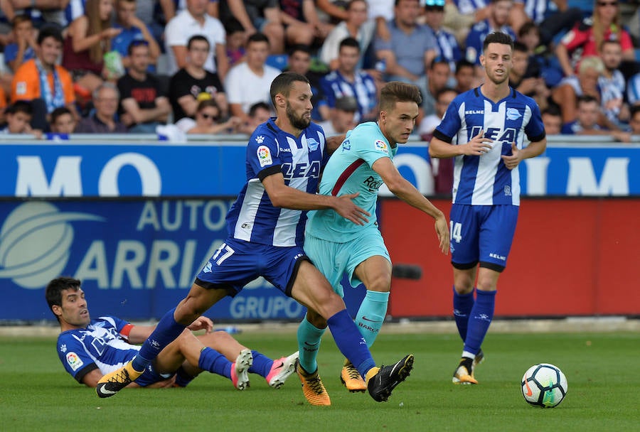 El conjunto de Valverde se llevó la victoria a domicilio en Vitoria por 0-2.