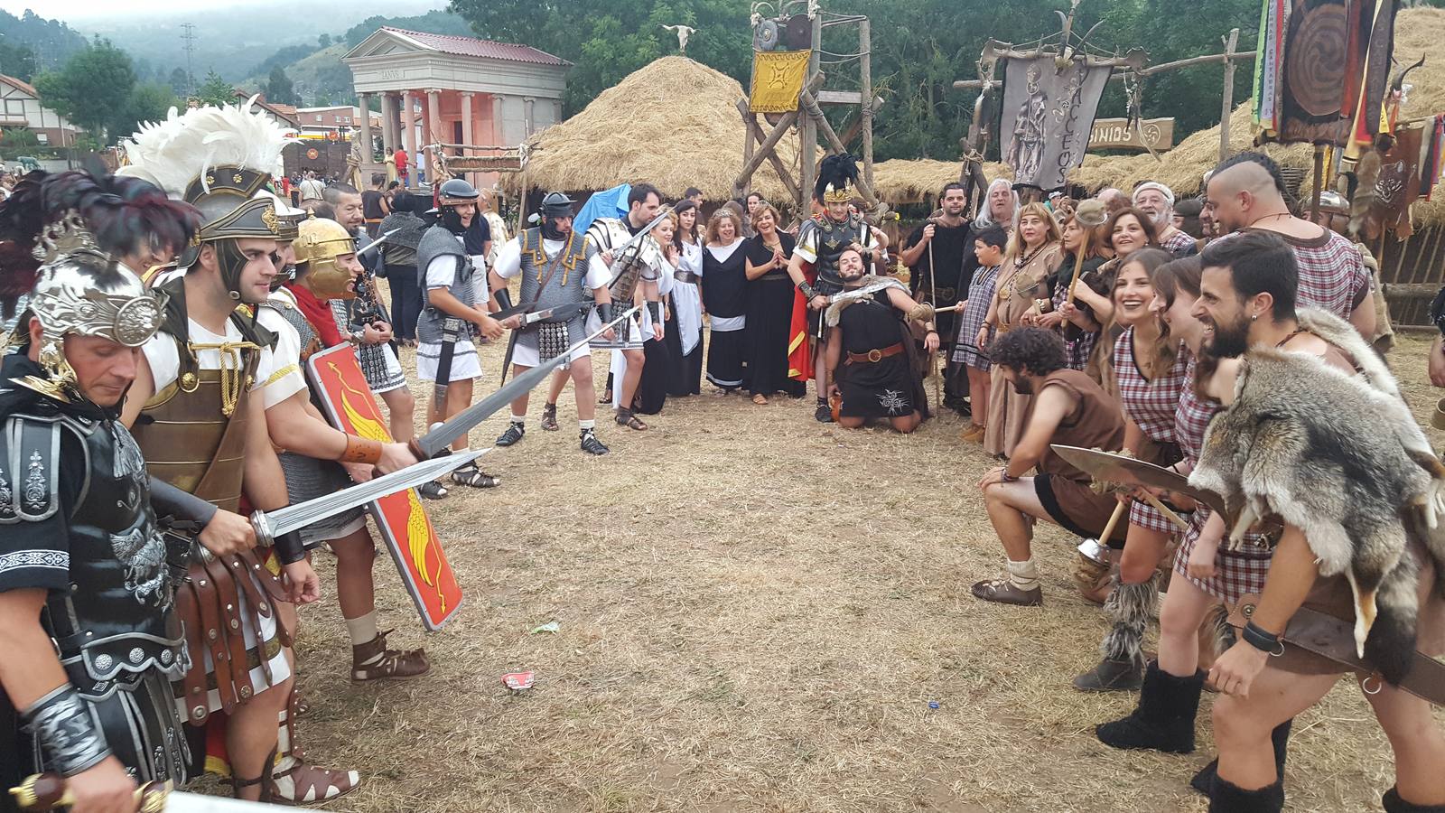 Las Guerras Cántabras regresan a Los Corrales