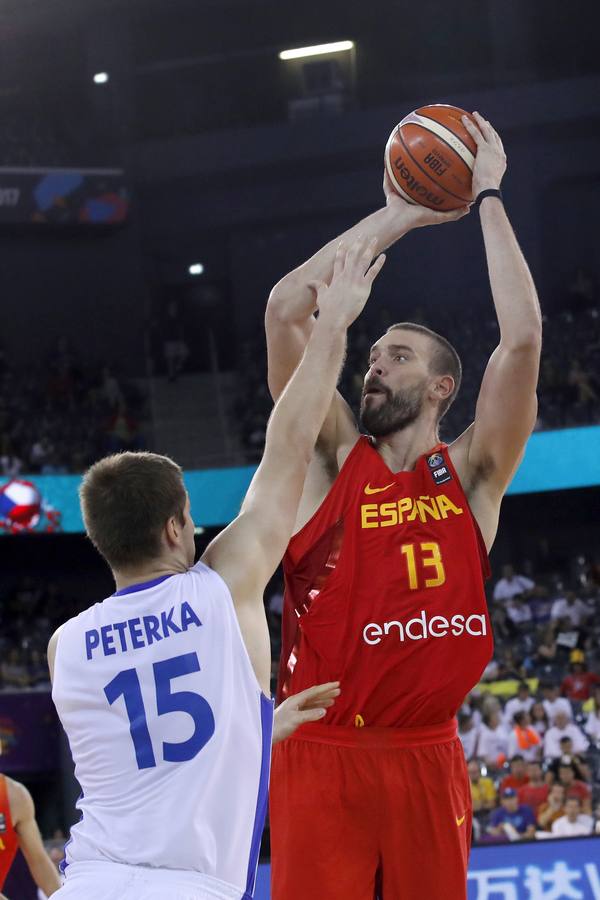 España ha pasado por encima de la República Checa en el segundo partido del Eurobasket. 