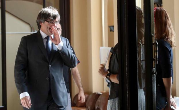 Carles Puigdemont.