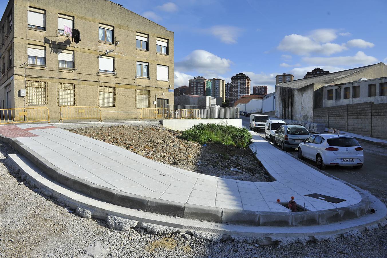 Obras en La Albericia