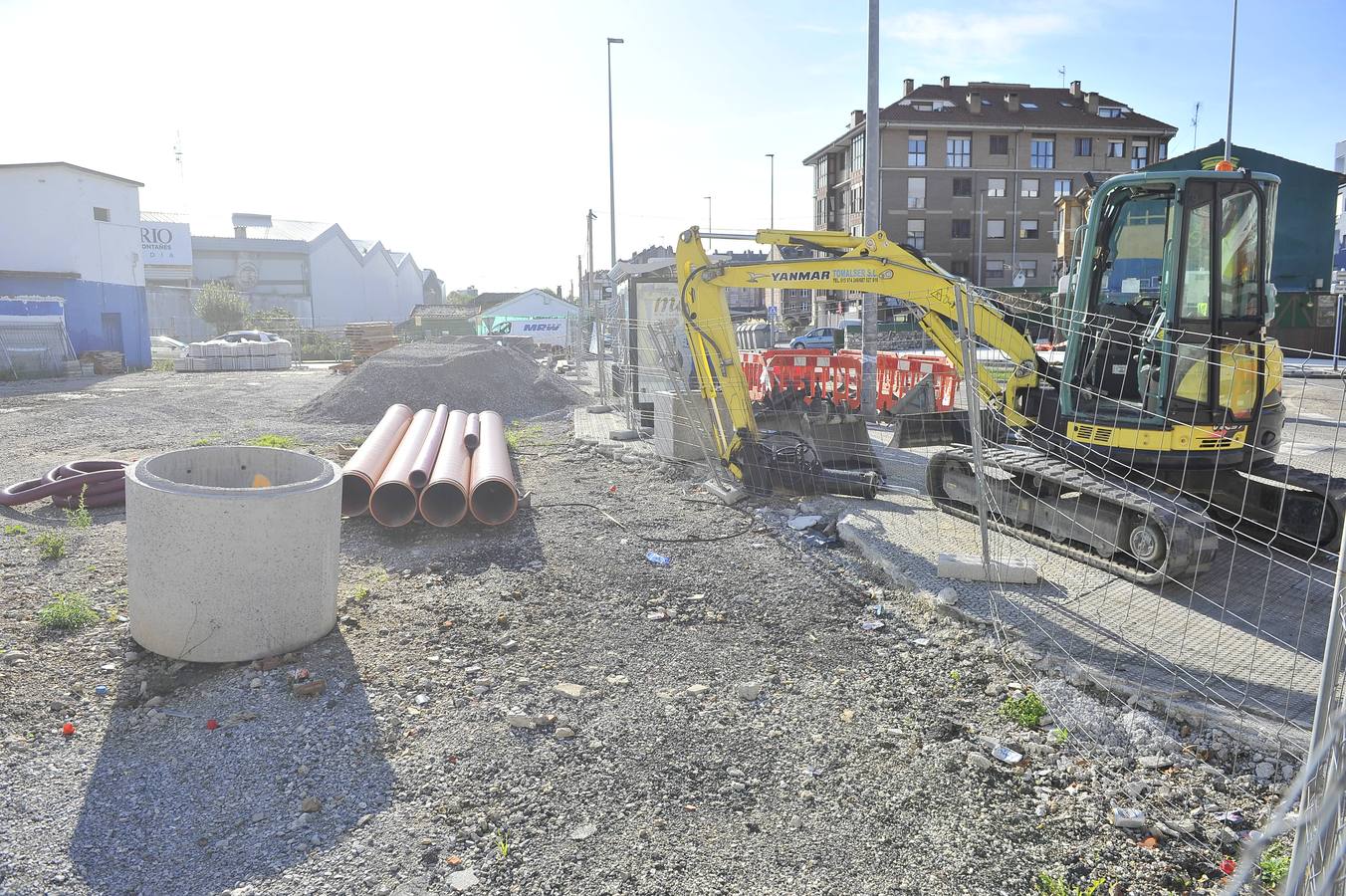 Obras en La Albericia