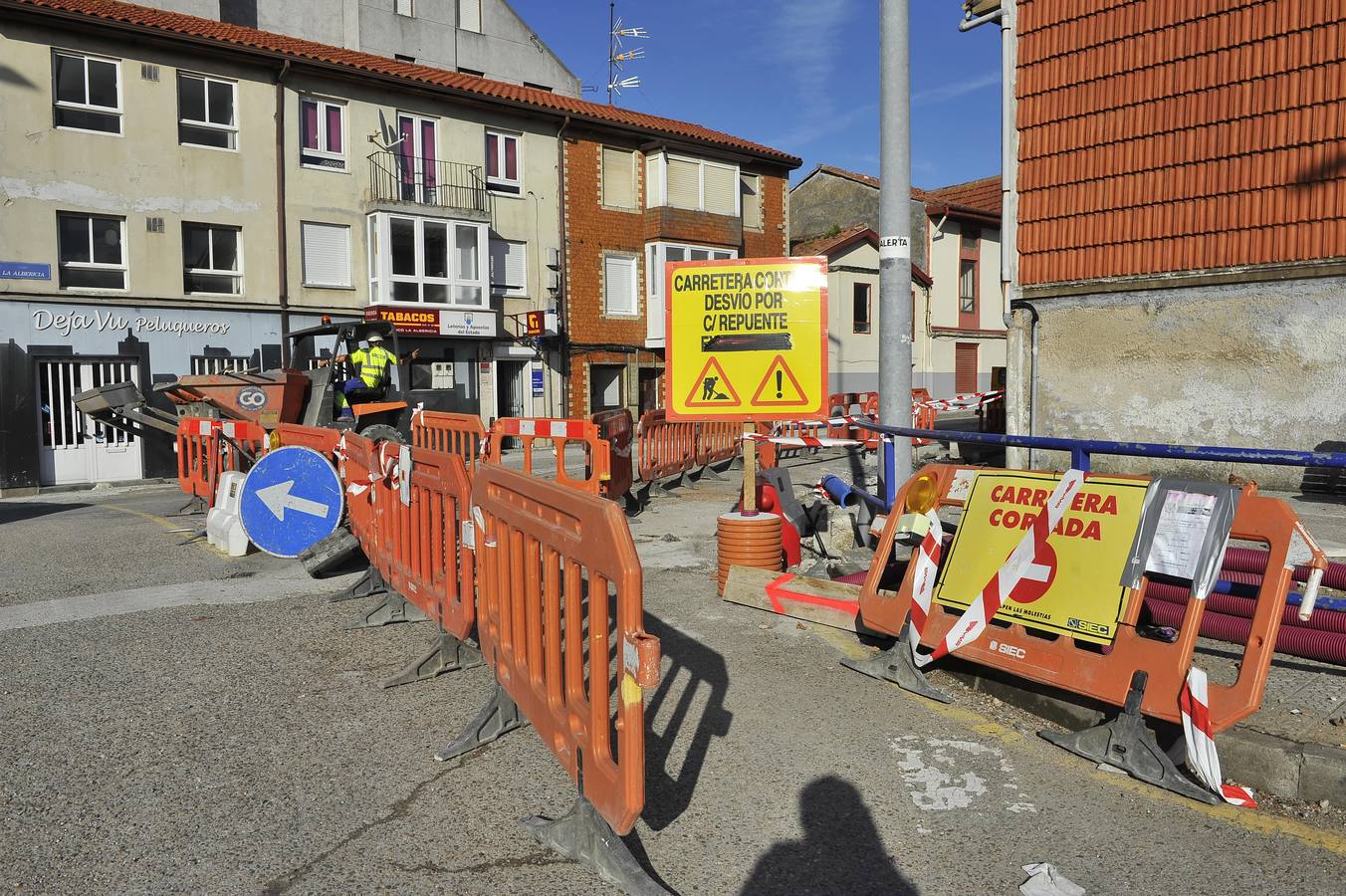 Obras en La Albericia