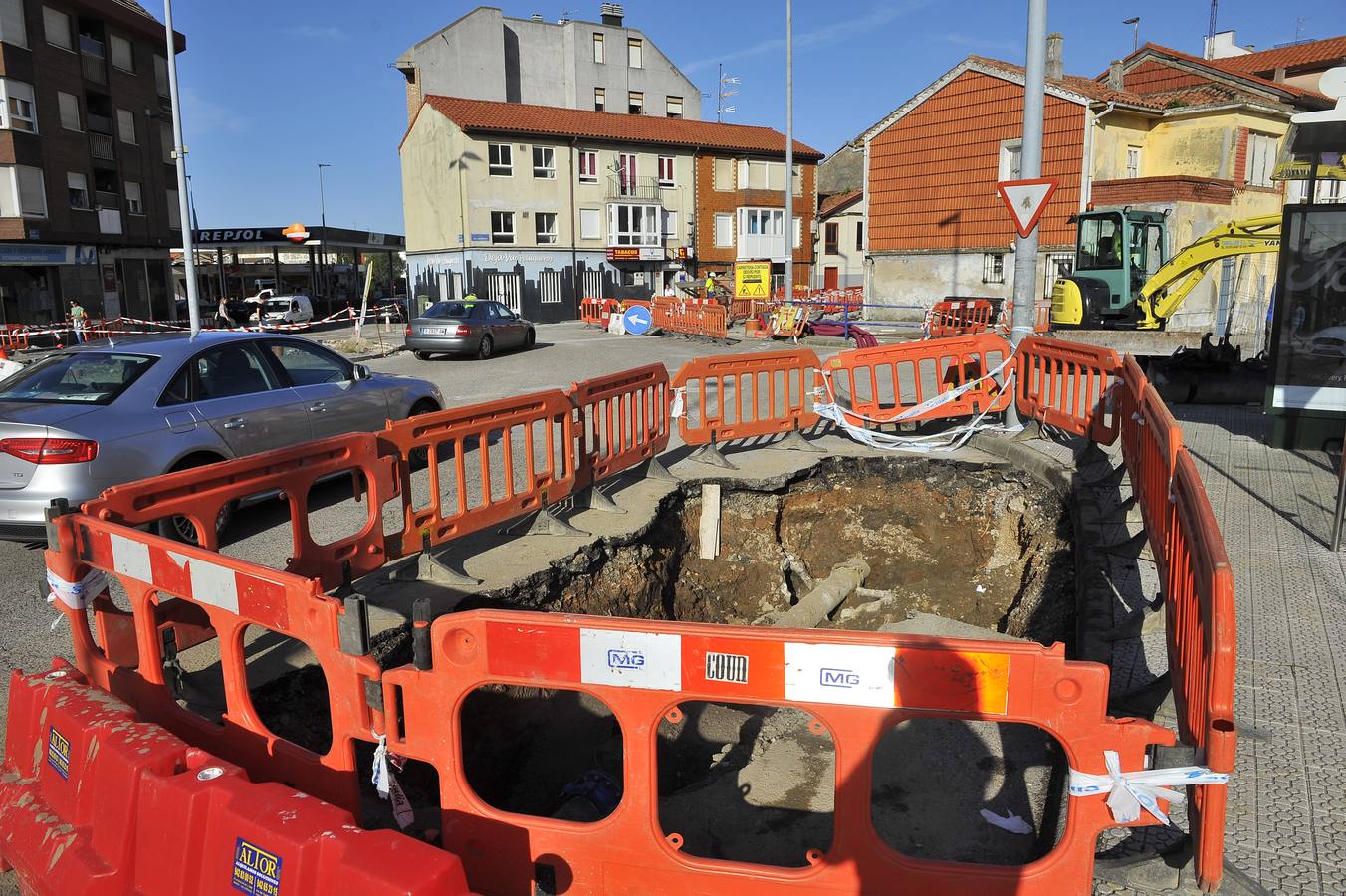 Obras en La Albericia