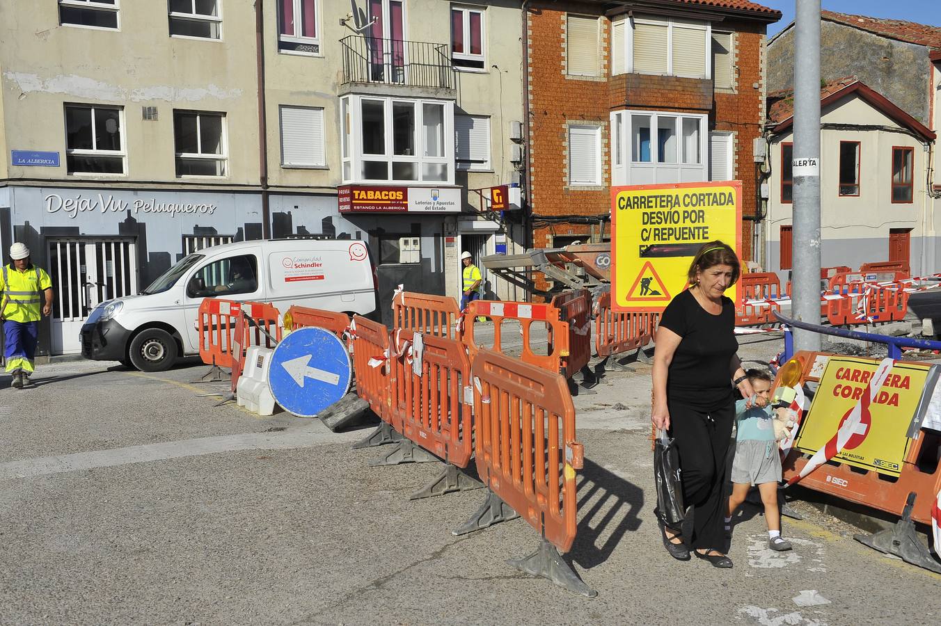 Obras en La Albericia