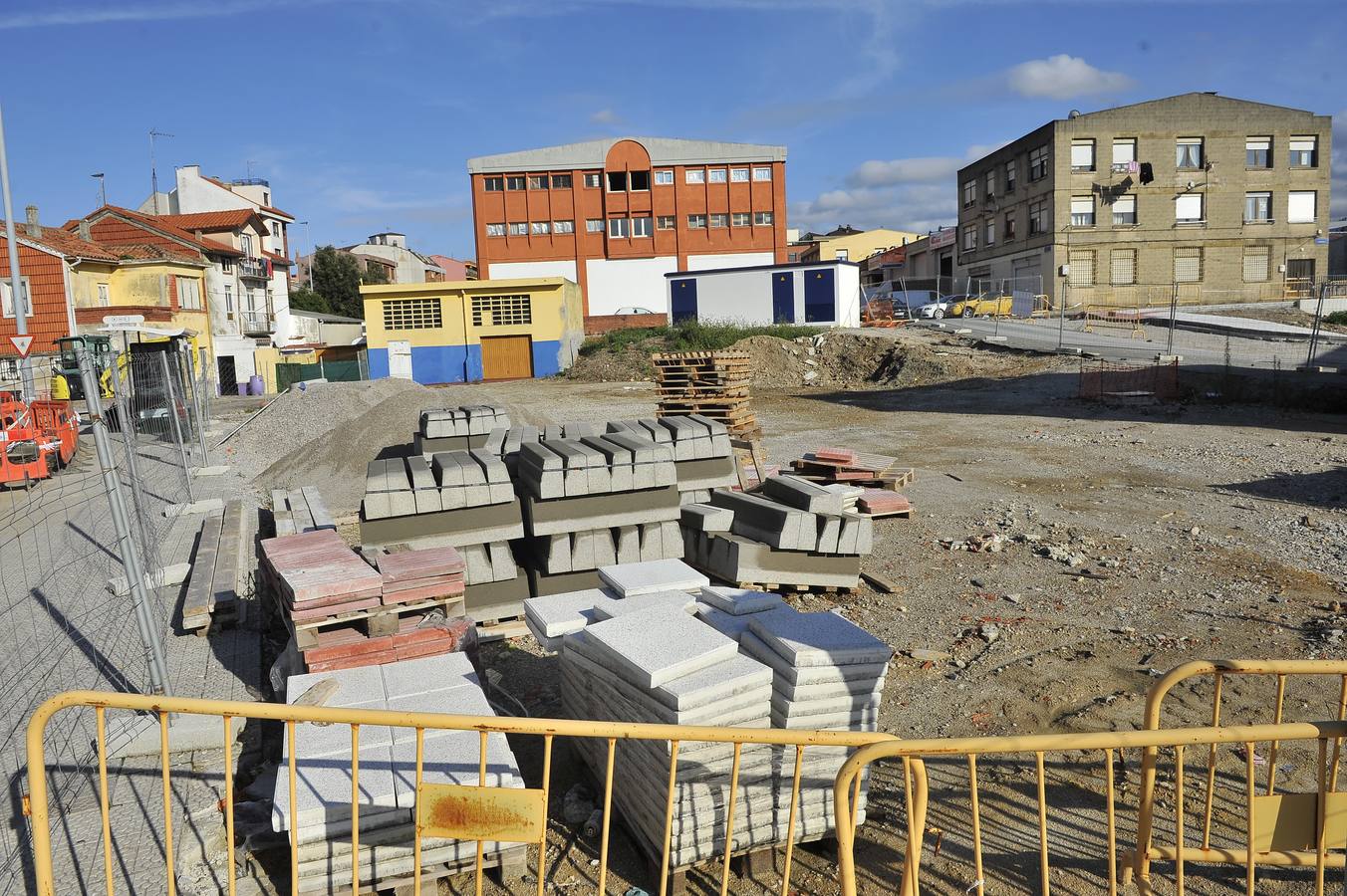 Obras en La Albericia