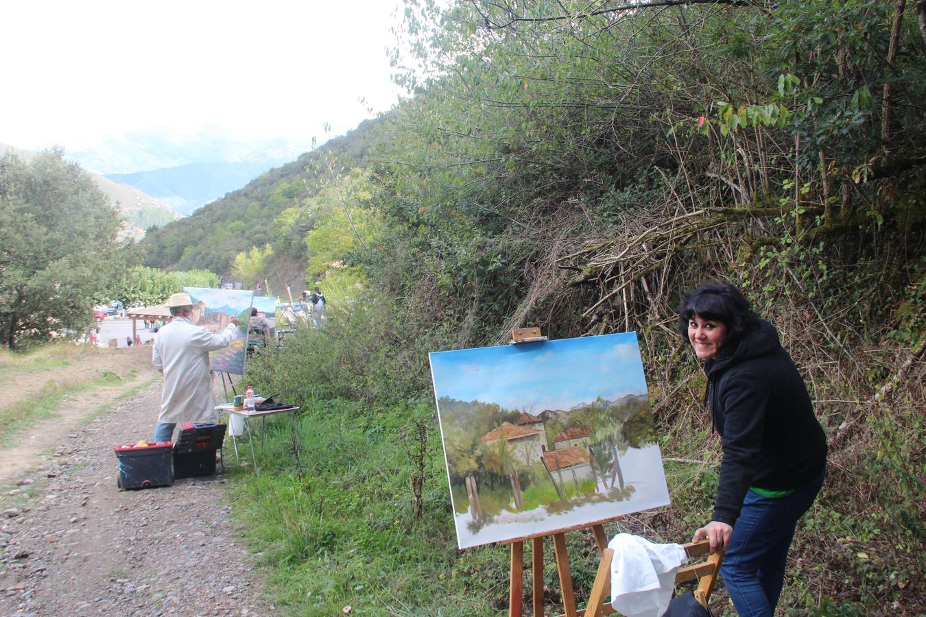 Los artistas retratan la Puerta del Perdón