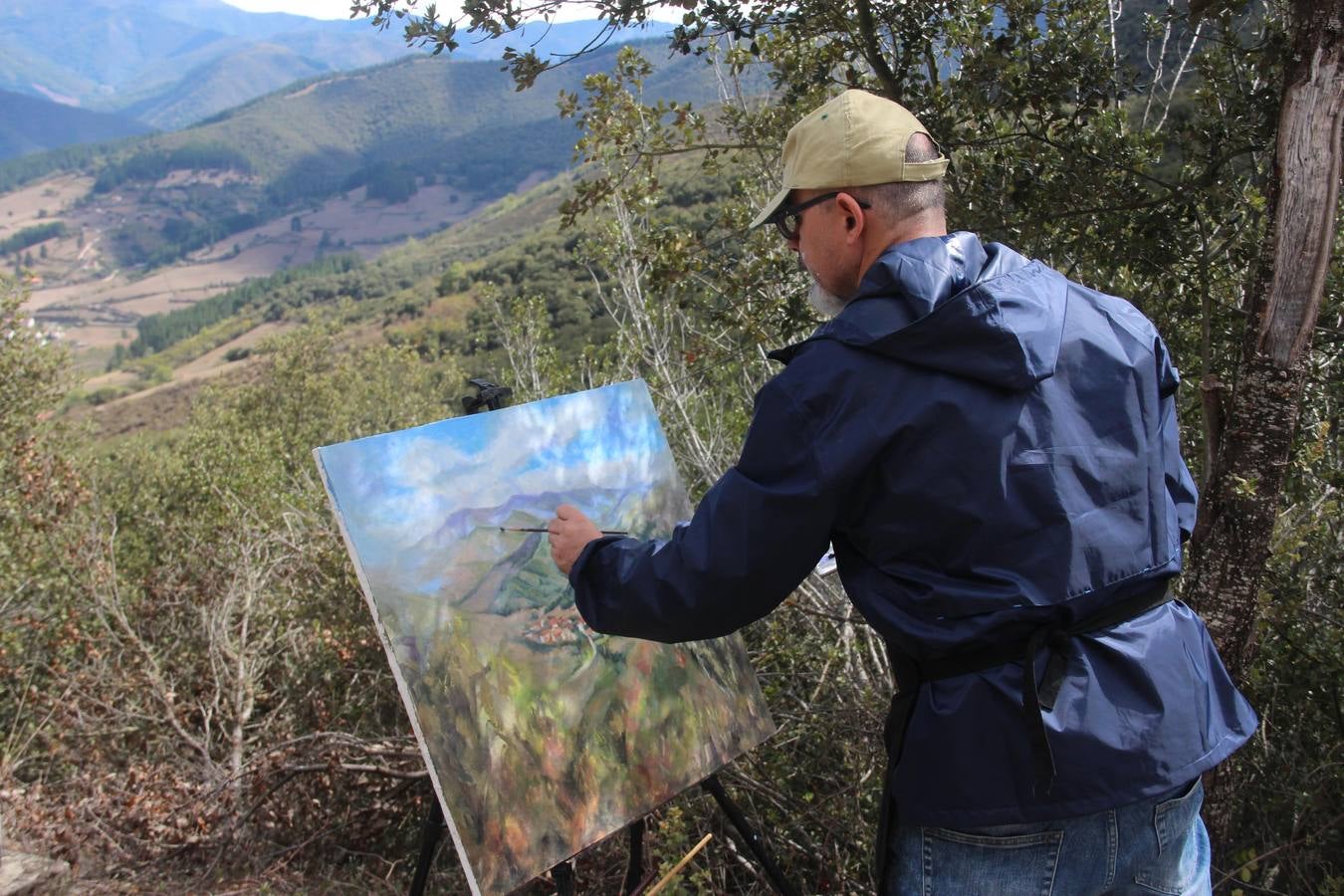 Los artistas retratan la Puerta del Perdón