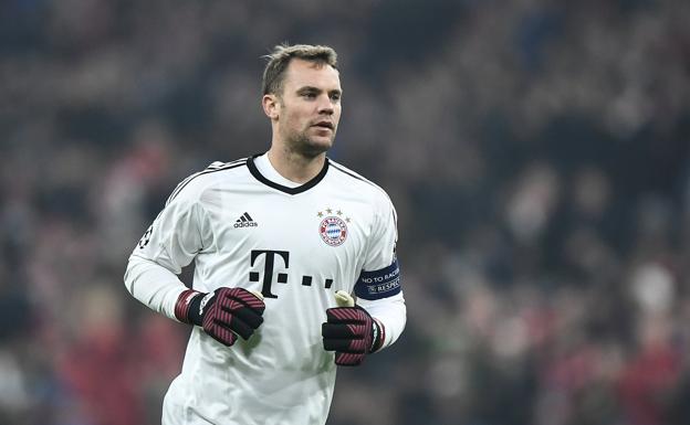 Neuer, en el duelo de la Champions ante el 