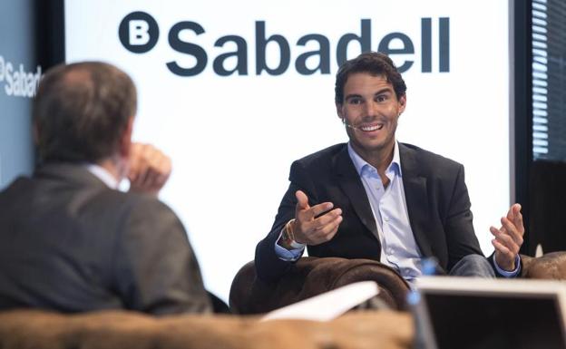 Nadal, durante el acto celebrado en Málaga. 