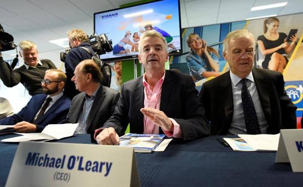 El director general de Ryanair, Michael O'Leary.