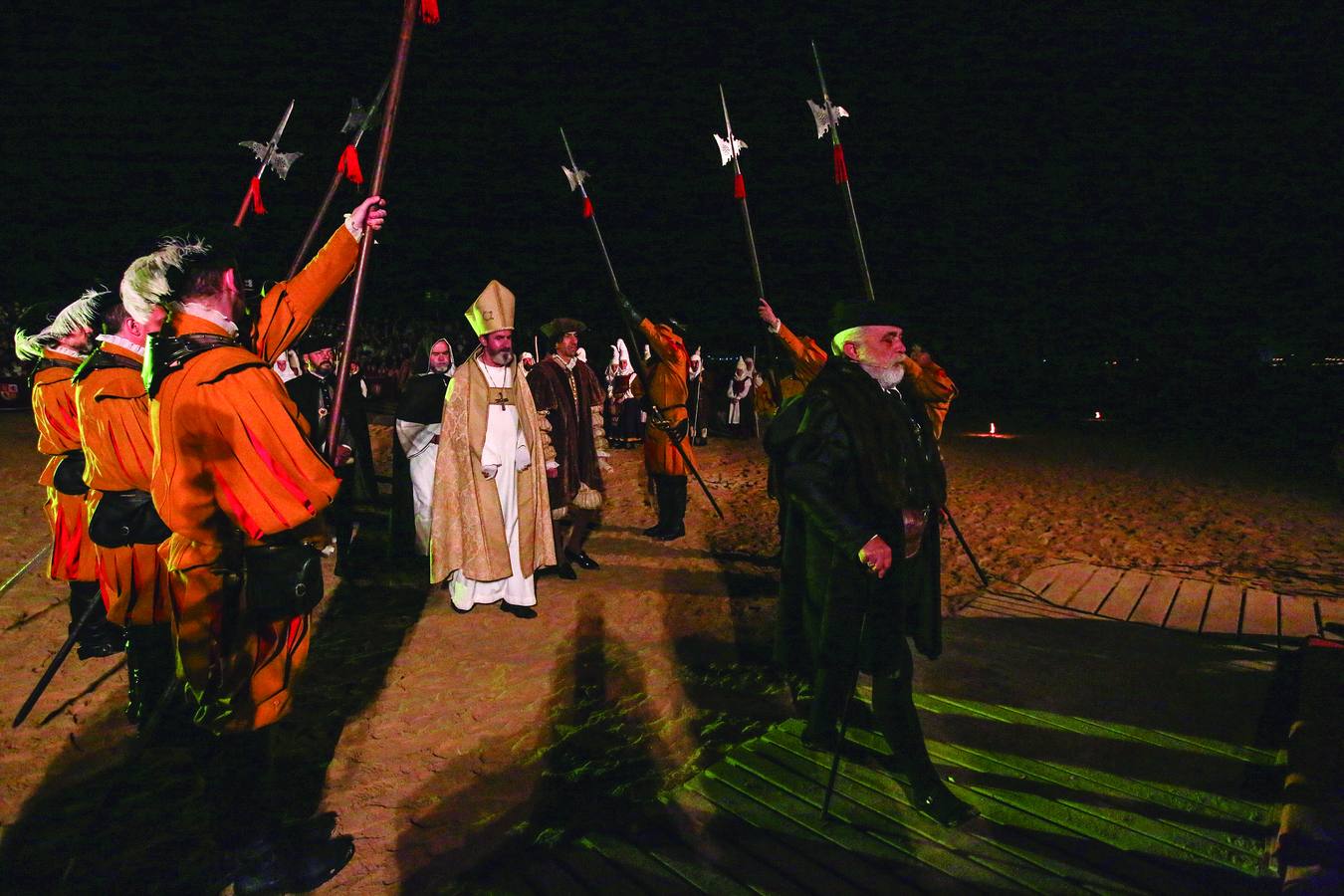 Imágenes del Desembarco de Carlos V en Laredo