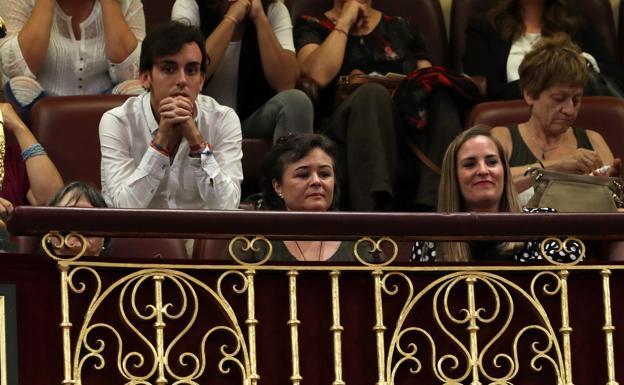 Ruth Ortiz, en el Congreso de los Diputados.