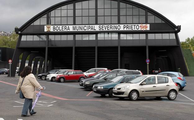 La bolera municipal Severino Prieto, en Torrelavega. 