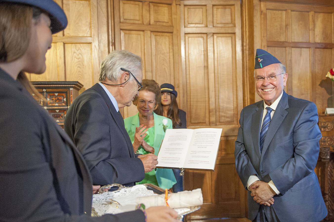 Algunas imágenes que resumen los cinco años de César Nombela al frente de la Universidad Internacional Menéndez Pelayo