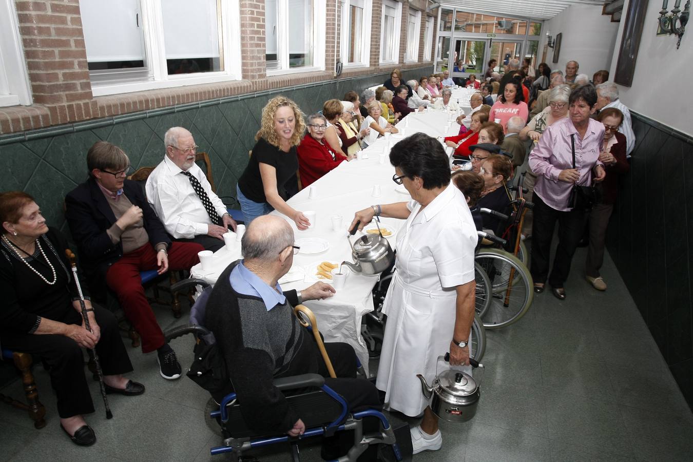 Homenaje en el Asilo de Torrelavega