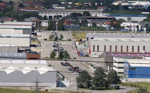 El polígono industrial de Tanos-Viérnoles, en Torrelavega. 