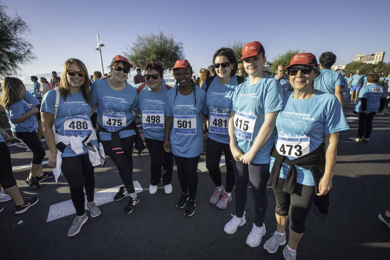Santander corre por Siria