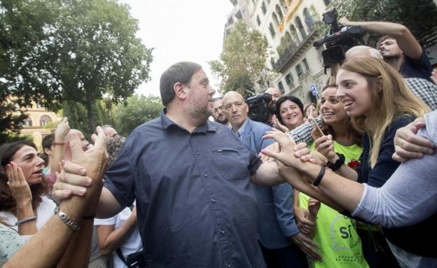 El vicepresidente del Govern, Oriol Junqueras.