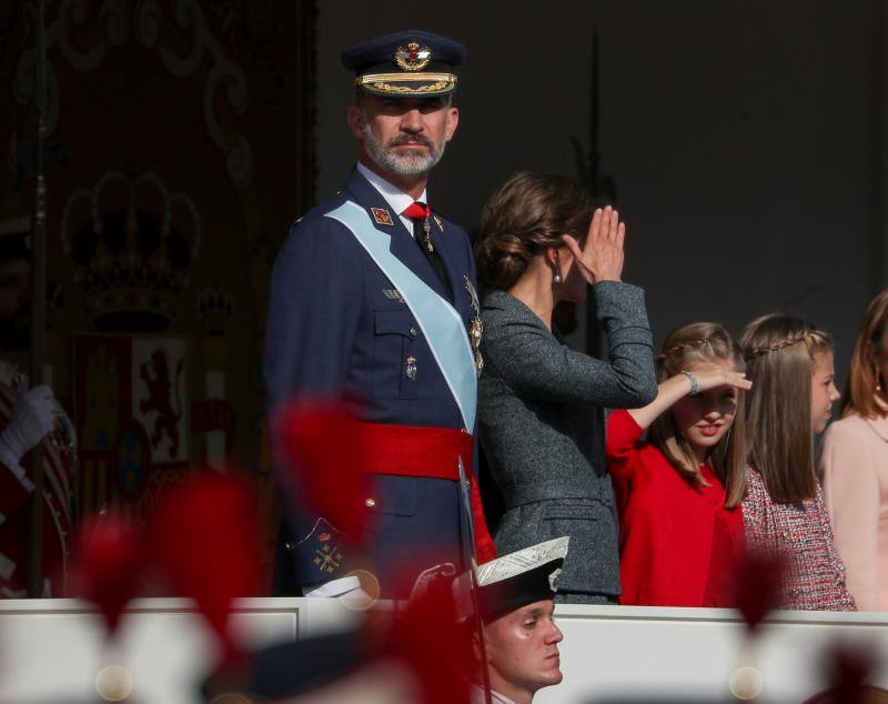 Más de 3.900 militares, acompañados por guardias civiles y policías nacionales, recorrerán el paseo de la Castellana de Madrid en el desfile del 12 de octubre