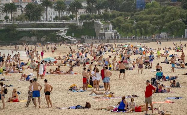 El huracán 'Ofelia' deja más de 33 grados en Cantabria y temperaturas de récord